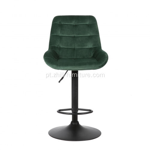 Cadeira Bar Stool com Base de Ferro